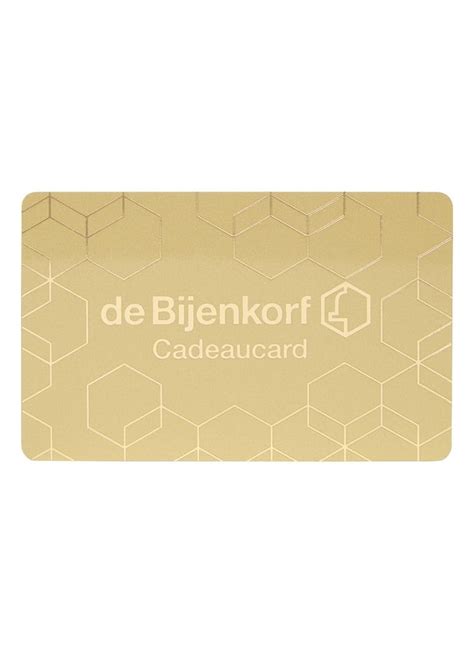 cadeaucard Bijenkorf